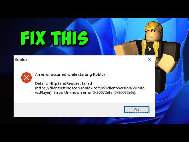 How To Fix Roblox Studio An Error Occurred While Starting Fix