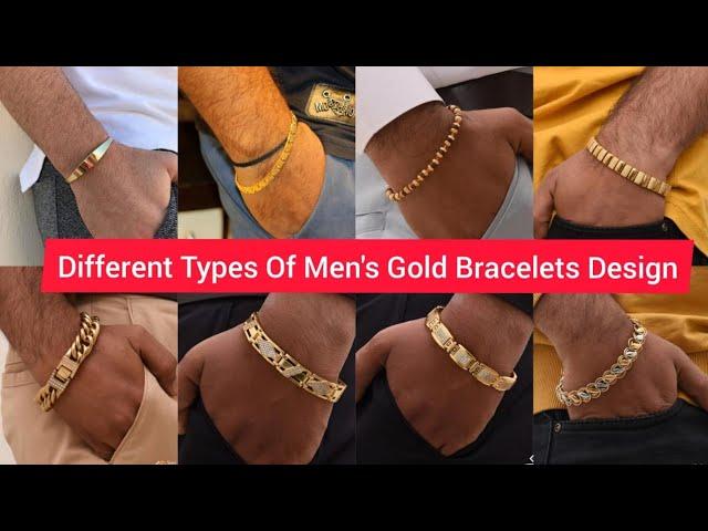 Men Gold Bracelet Design | Men Cuff Bracelet Design Collection #MenBracelet @funwidcrowd