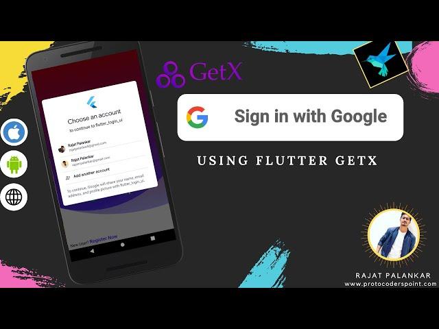 Flutter Firebase Google Sign In method - Getx firebase Authentication - part 3