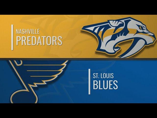 Nashville Predators vs St. Louis Blues | Нэшвилл Предаторз - Сент-Луис | НХЛ обзор матчей 23.11.2019