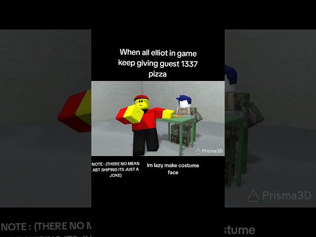 THEY ALWAYS HEAL GUEST 1337.. #prisma3d #roblox #forsakenroblox #robloxmeme #robloxanimation