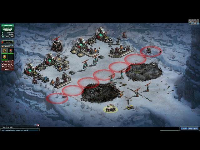 War Commander: OP Red Revelation Faction Sentinels Track M4