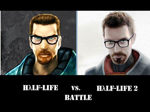 My comparison : Half-Life 2 vs. Half Life NPC's Battle