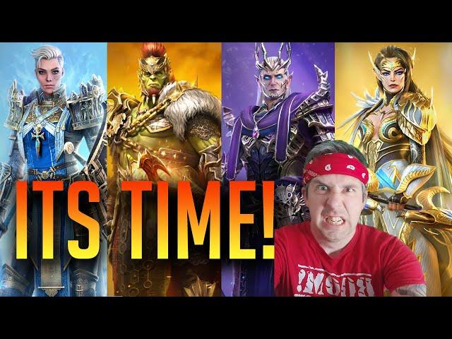 ALL STARTER SUPREME LEGENDARIES TESTED FOR DAMAGE! #testserver | Raid: Shadow Legends