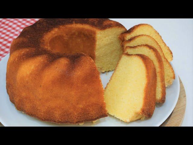 Moist And Velvety Butter Cake Easy Recipe