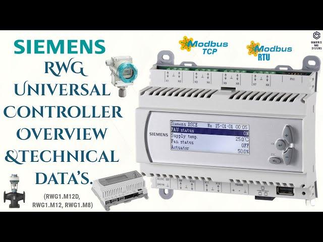 Siemens RWG Universal Controller – Full Technical Specs & Features Overview