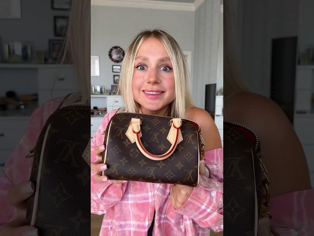 моя первая сумка Louis Vuitton Speedy 20 