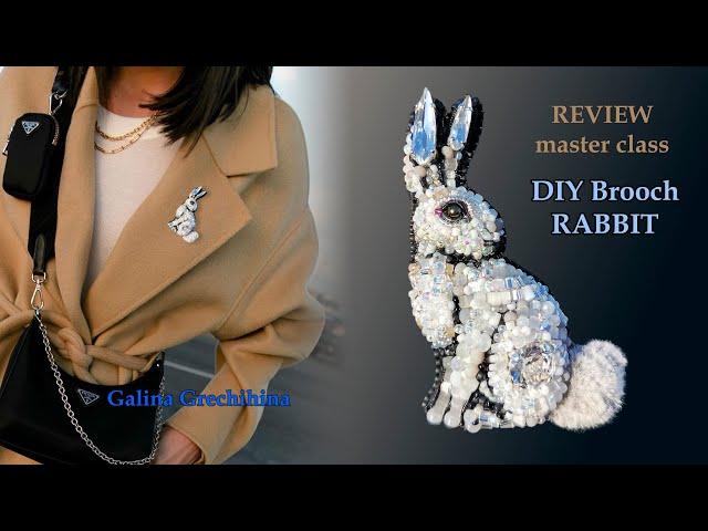 Review of DIY Brooch RABBIT