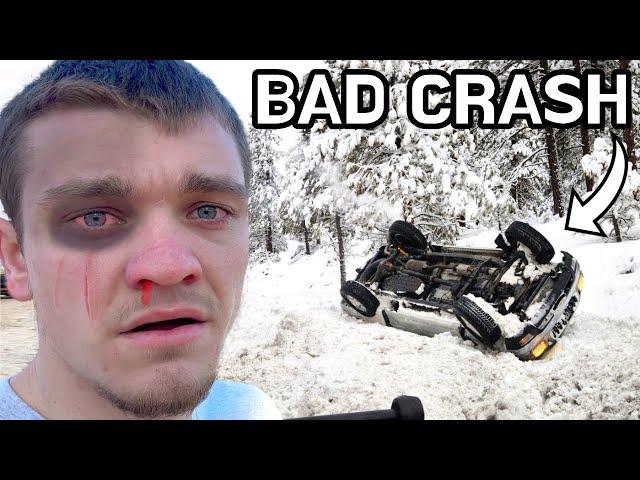 I Crashed my Can-Am off a 30 Foot Cliff and Flipped 3 times