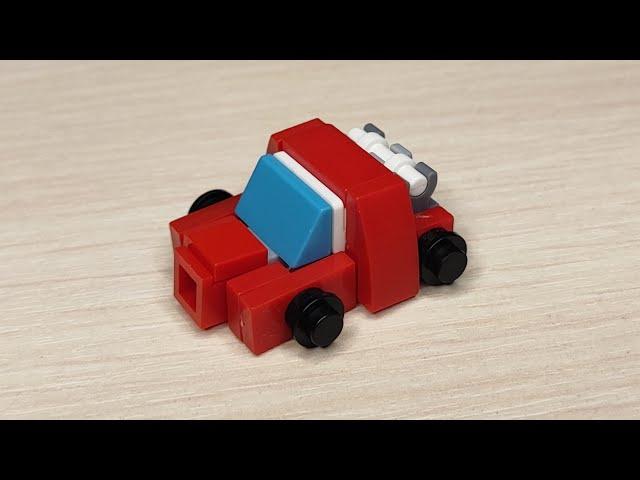 Building a lego robot transformer