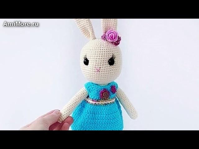 Амигуруми: схема Зайка. Игрушки вязаные крючком - Free crochet patterns.