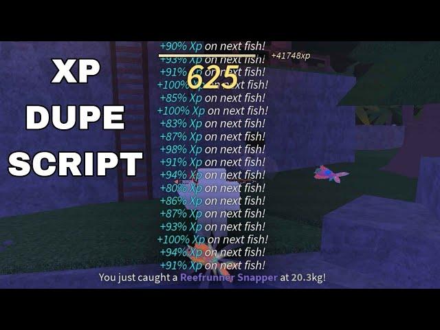 [] Fisch Dupe XP Script OP ( Max Level ) - Roblox Scripts