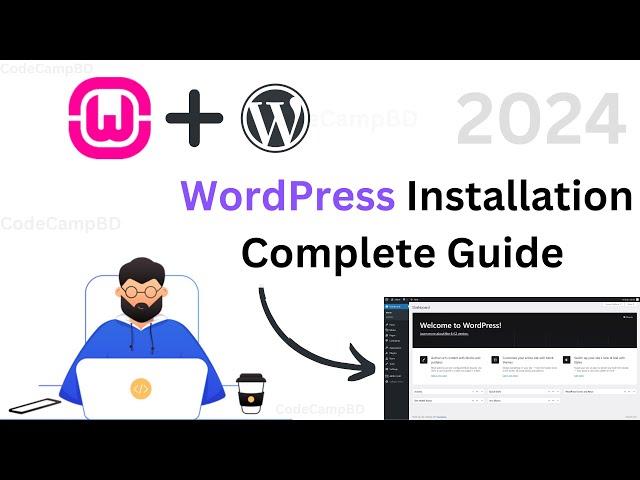 How to Install WordPress in WampServer on Windows 10/11 [2024 Update] | Complete Guide #code_camp_bd