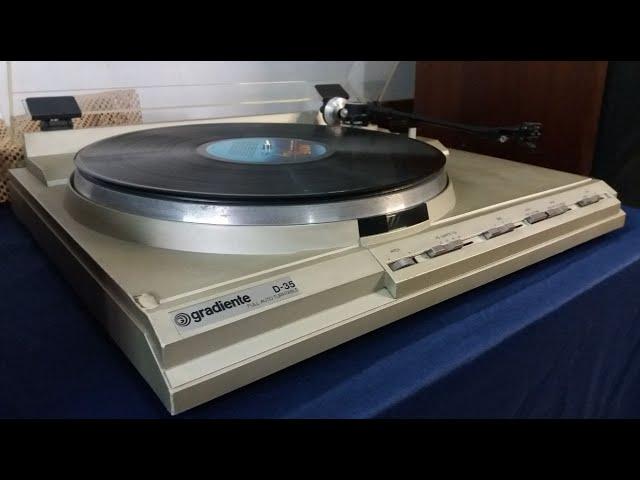 Toca Discos Gradiente D35 RECEIVER GREYNOLDS LR 3000 Caixas Acústicas Master 120 - SOM VINTAGE 80