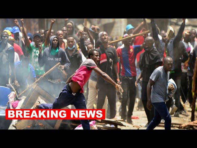 BREAKING LIVE! KENYA UNDER SIEGE AS GEN Z MATCH TO JKIA, DESTROYS EVERYTHING IN CBD!!