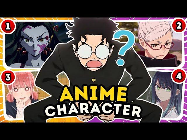  Guess the Anime by 4 Anime CHARACTERS Random Anime Quiz 