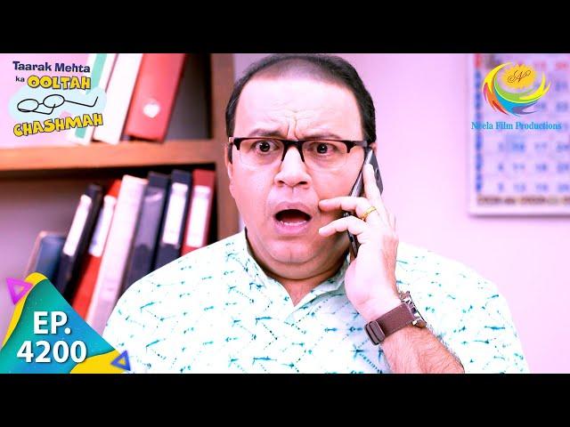 A Big Shock For Residents | Taarak Mehta Ka Chashmah | Full Episode 4200 | 26 Sep 2024