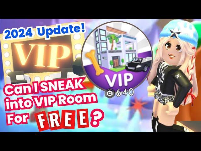 ShockingCan I SNEAK into VIP ROOM Without Paying Robux in Adopt Me? Roblox (Update 2024)