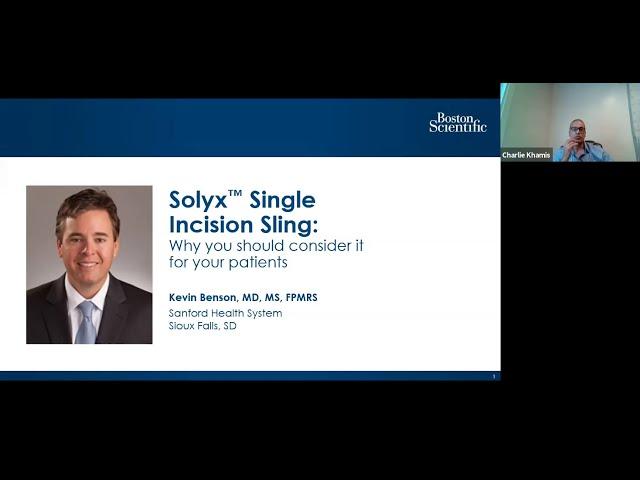 Solyx™ Single-Incision Sling: Why You Should Consider It for Your Patients - Boston Scientific