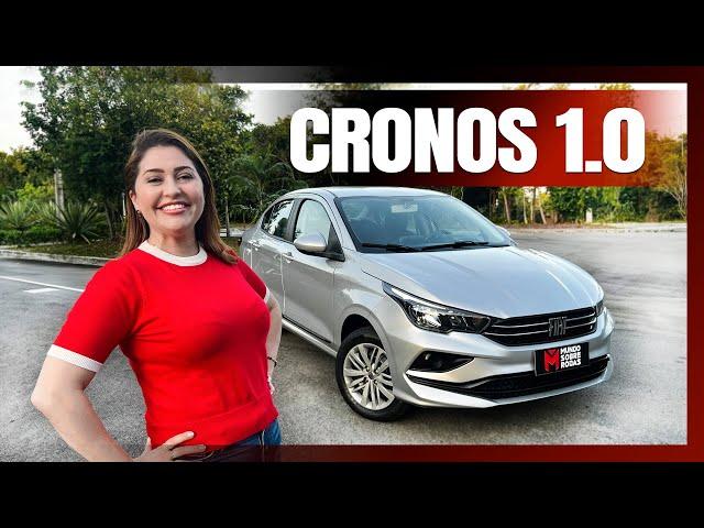 Fiat Cronos Drive 2025 | O sedã mais barato e mais econômico da categoria!