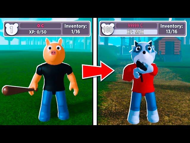 How to LEVEL UP Faster! (Do This Instead) l Roblox Piggy Intercity