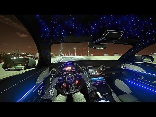 Mercedes-Benz GT63 AMG Night Drive (POV) - Assetto Corsa