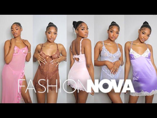 FASHION NOVA LINGERIE HAUL | Eva Williams