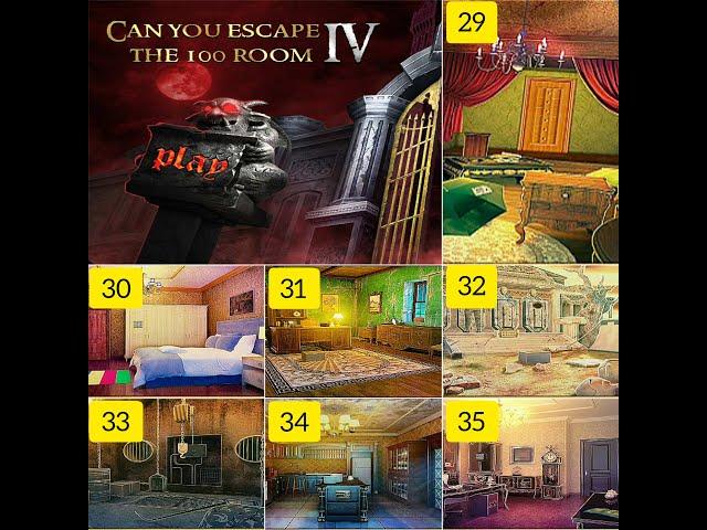 Can you escape 100 rooms 4 level 29 to 35 | Escape games | Gaming