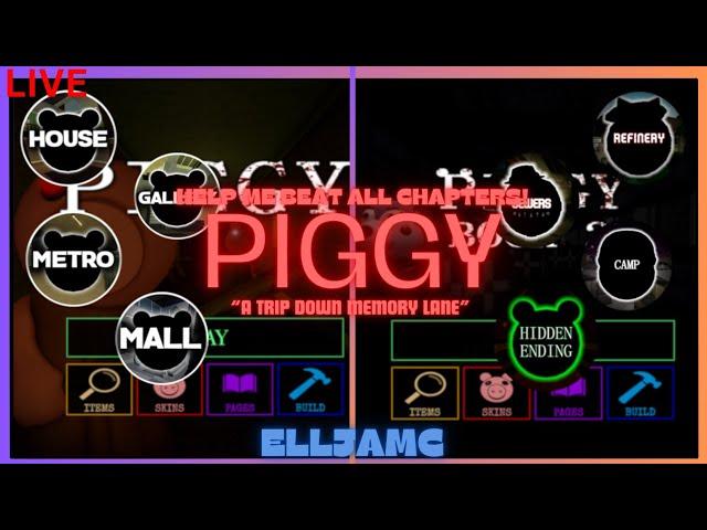 BEATING ALL CHAPTERS IN PIGGY / YOU CAN HELP! [Piggy] [Roblox]