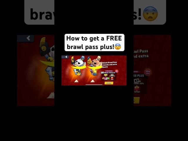 How to get a FREE brawl pass plus! #viral #brawlstars #free #plus