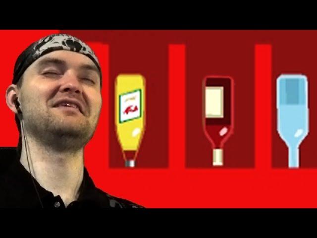 BOTTLE FLIP BLINDLY! ► Happy Wheels |110|