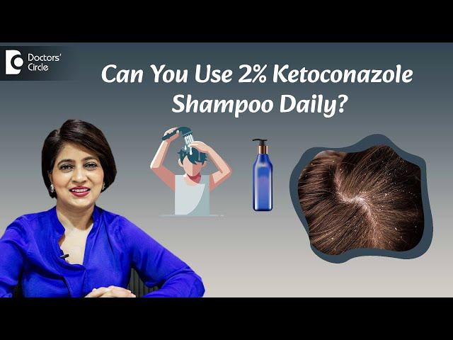 Antidandruff Shampoo Daily Use | How to use Ketoconazole shampoo? #dandruff #hair - Dr. Rasya Dixit