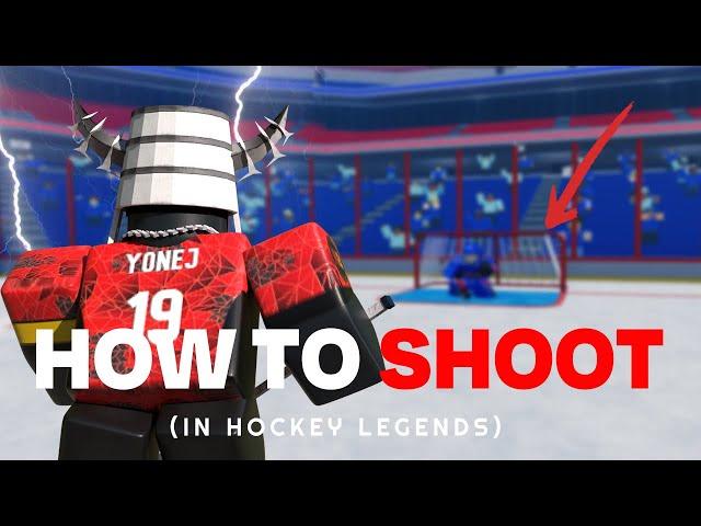 SHOOTING TUTORIAL ROBLOX HOCKEY LEGENDS!