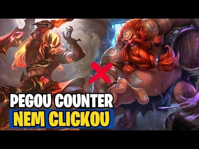 UMA DAS PIORES MATCHUPS DO JOGO | TRYNDAMERE X GRAGAS