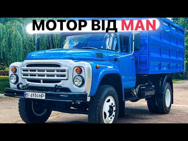 Нове життя Зил 130 із мотором MAN  Відеоогляд #зил130 #зилдизель