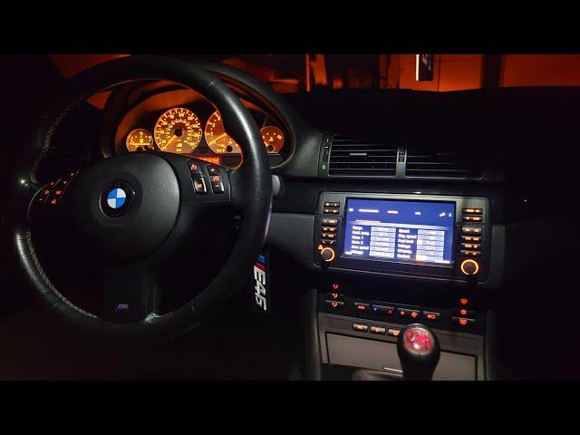 E46 M3 AVIN Head Unit Install