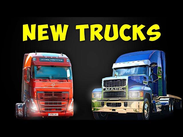 New Trucks Coming Soon in 2024 to ETS2 & ATS