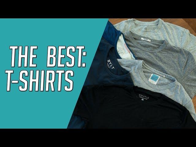 The Best T-Shirts for Men || Our Favorite Tees || Buck Mason, ESNTLS, BYLT Review