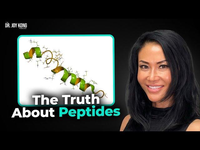 Peptides for Better Health EXPLAINED for BEGINNERS | Dr. Joy Kong