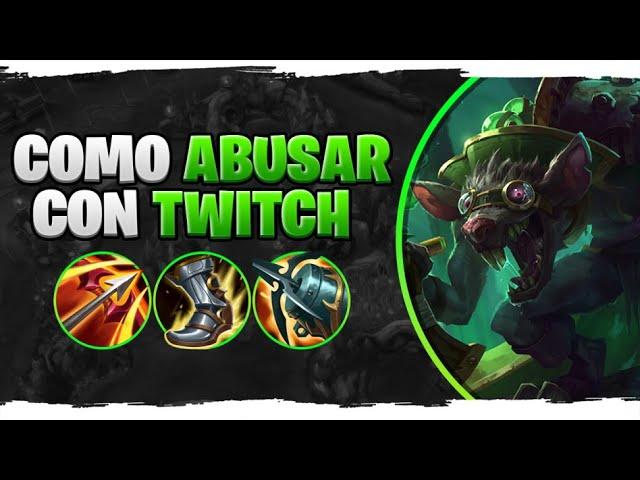  ¡COMO ABUSAR CON TWITCH !  GUÍA TWITCH ADC S11 | GUIA COMO JUGAR ADC S11 2021