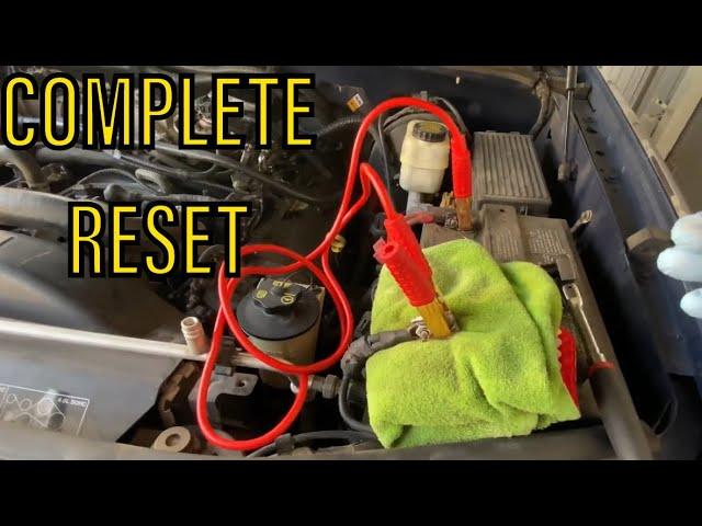 How To Reset All ECU’s and Control Modules in your Car or Truck