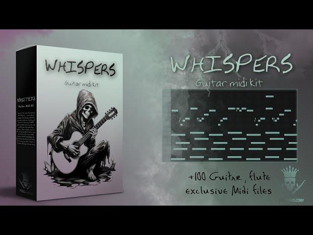 [+100] GUITAR MIDI KIT "WHISPERS" midi guitar fl studio