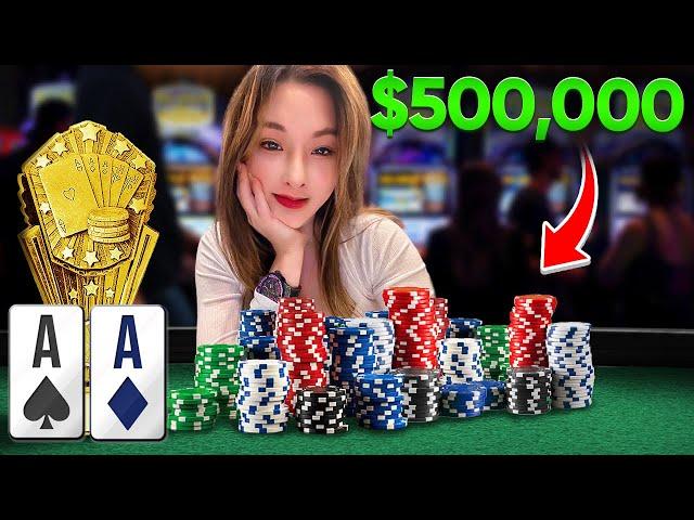 My Girlfriend Won a $500,000 Poker Tournament!