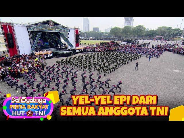 KEREN ABIS! Inilah Yel-Yel Prajuti TNI | DAHSYATNYA HUT TNI 78