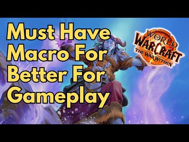 Be A Better Player (Healer) In WOW PVE With This Macro! The War Within Playing Guide