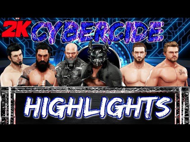 WWE 2K CAWS | TDWF CyberCide PPV Highlights | CAW Wrestling Universe