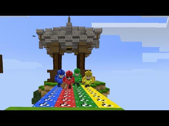 FUNNIEST Moments in Lucky Block SkyWars! [BlockmanGo] [BedWars Player] #BGTube Prize @MinaEmadMC