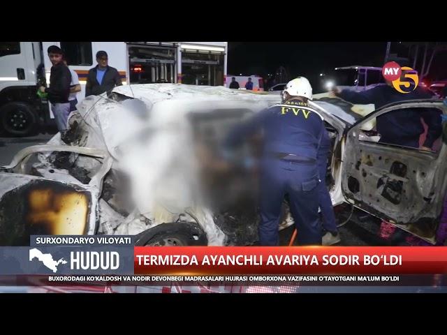 Termizda ayanchli avariya sodir boʻldi