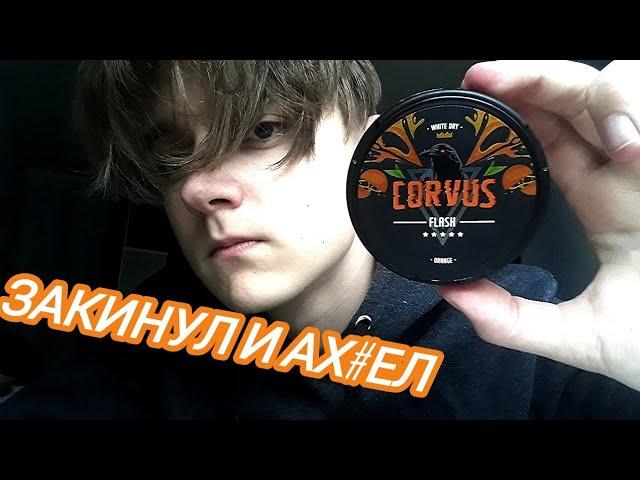 ОБЗОР СНЮСА CORVUS FLASH | ЭТО МОЩЬ 50MG!