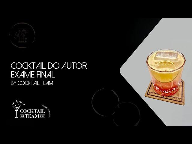 Cocktail de Autor - 29ª Edição Curso International Premium Bartender: Afonso